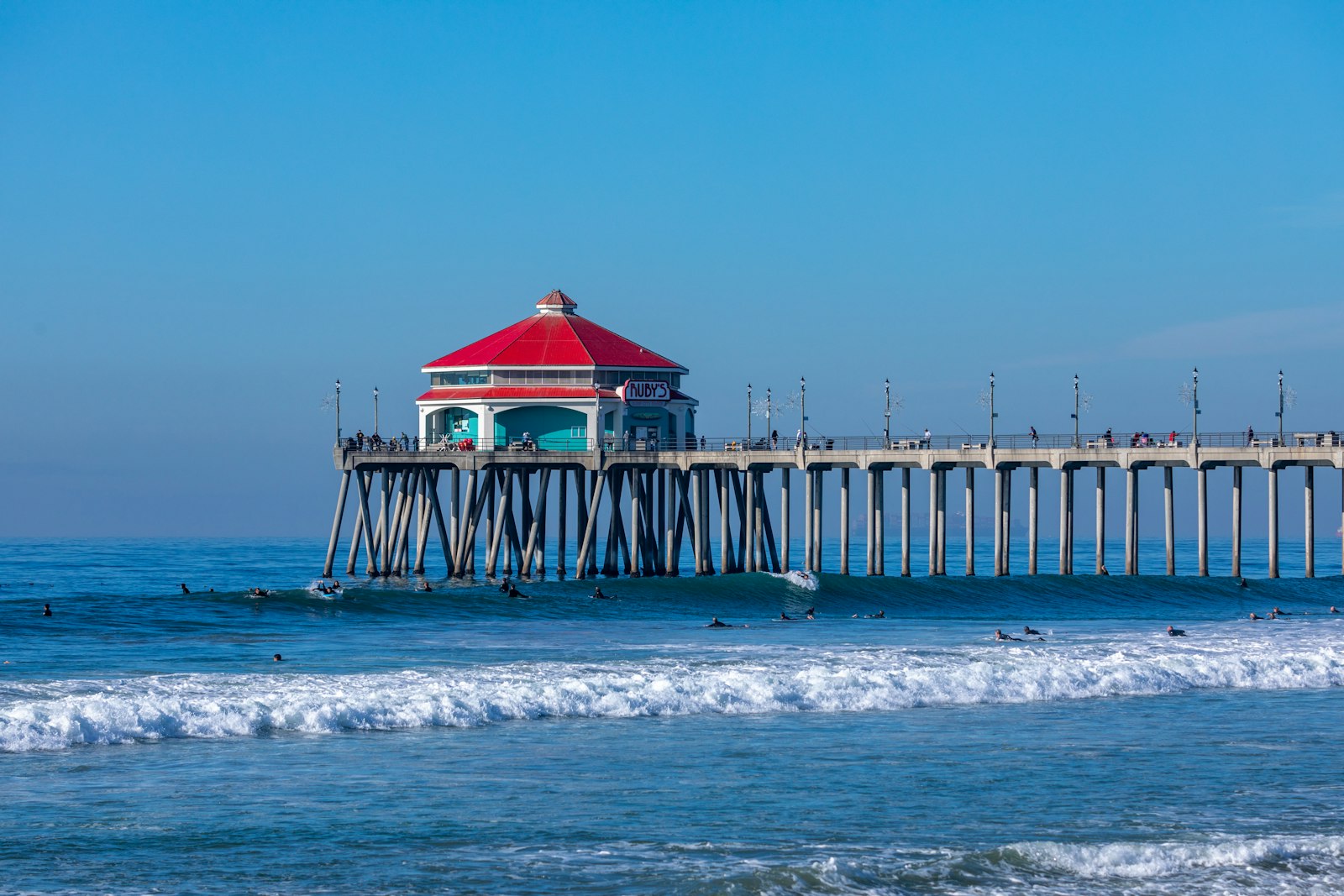 Roof repair Downtown Huntington Beach — Huntington Beach Pier landmark